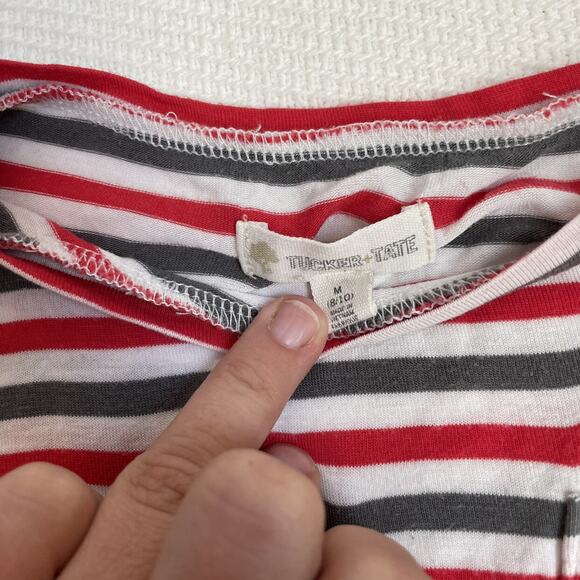 Tucker + Tate Striped Front Knot Tee - Picture 3 of 3